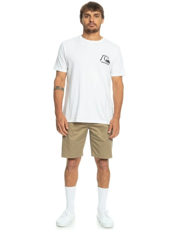 Everyday Union Stretch Chino Shorts in Beige image 6