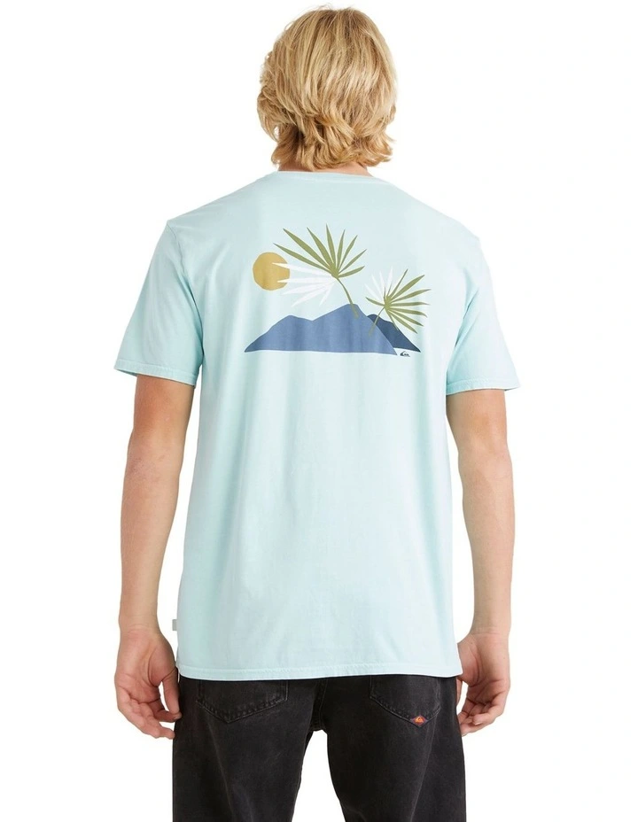 New Tribe Short Sleeve T-shirt in Angel Blue image 2