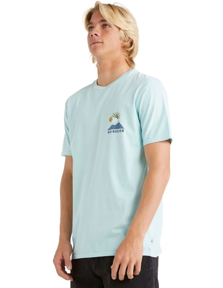 New Tribe Short Sleeve T-shirt in Angel Blue image 3