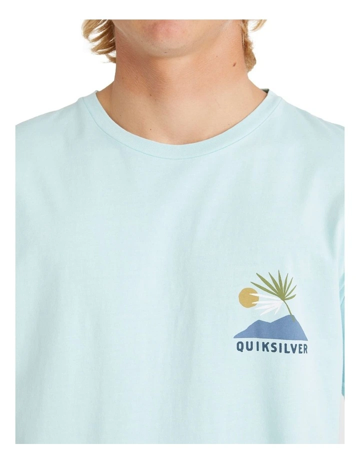 New Tribe Short Sleeve T-shirt in Angel Blue image 4