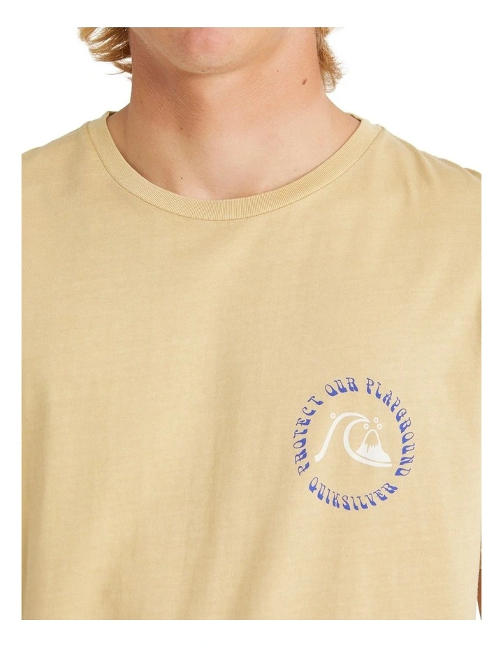 Protect Our Playground Short Sleeve T-shirt in Taos Taupe image 4