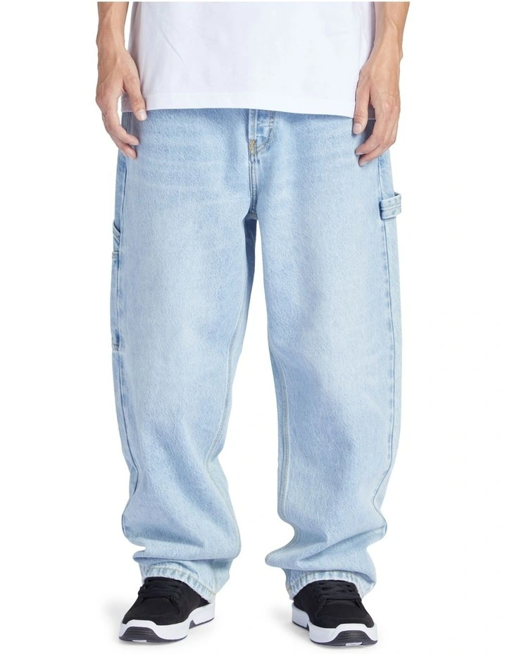 Worker Baggy Carpenter Jeans in Blue image 1