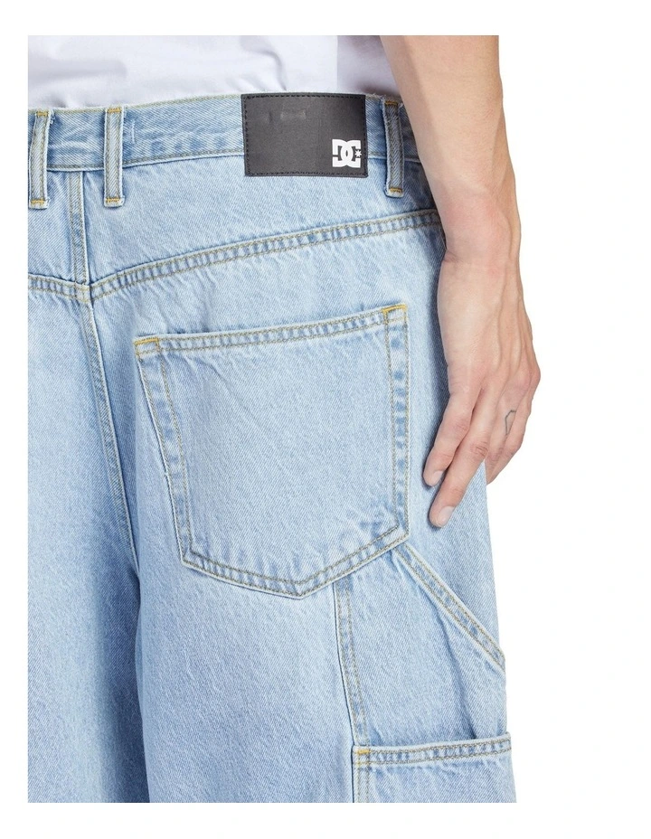 Worker Baggy Carpenter Jeans in Blue image 4