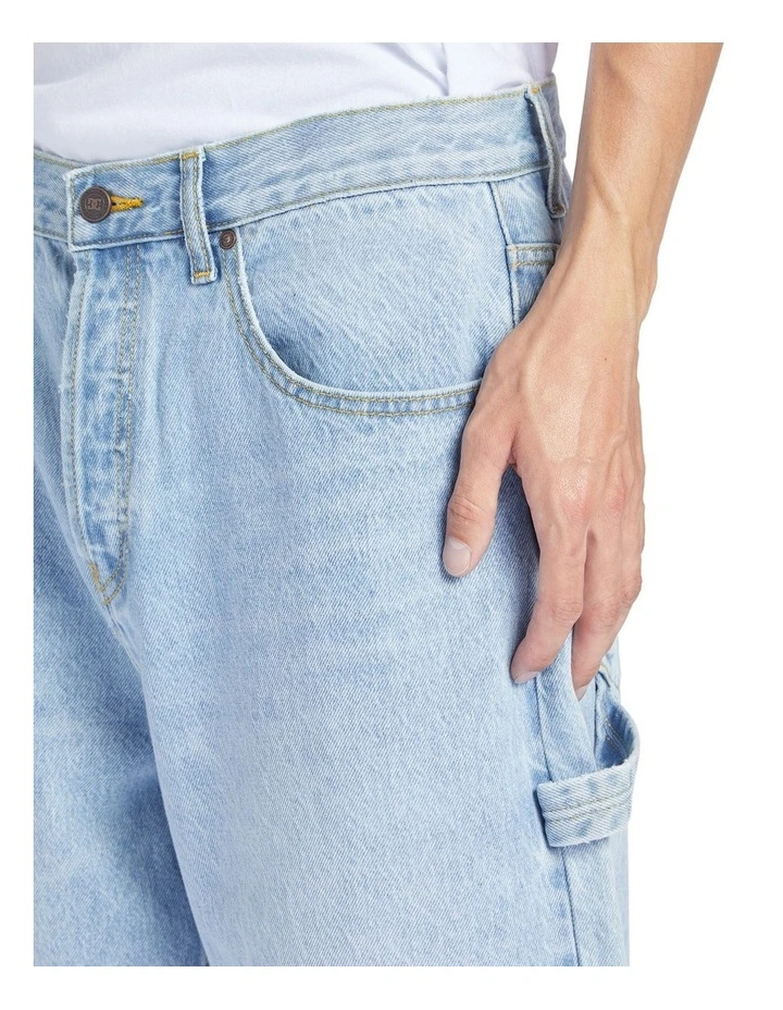 Worker Baggy Carpenter Jeans in Blue image 5