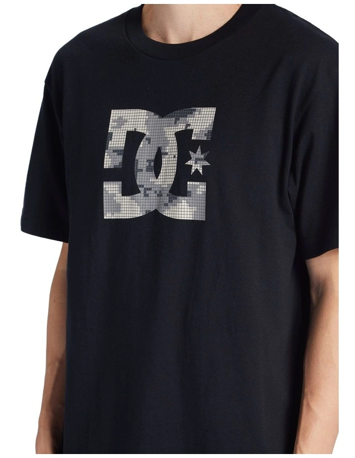 Star Fill Heritage T-shirt in Black image 4