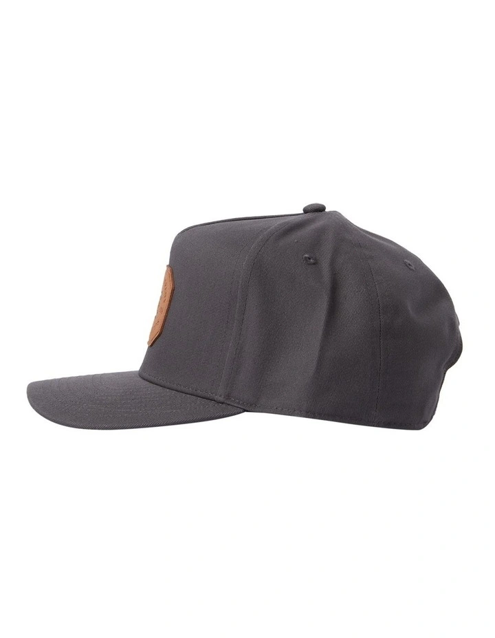 Reynotts Snapback Hat in Black image 2
