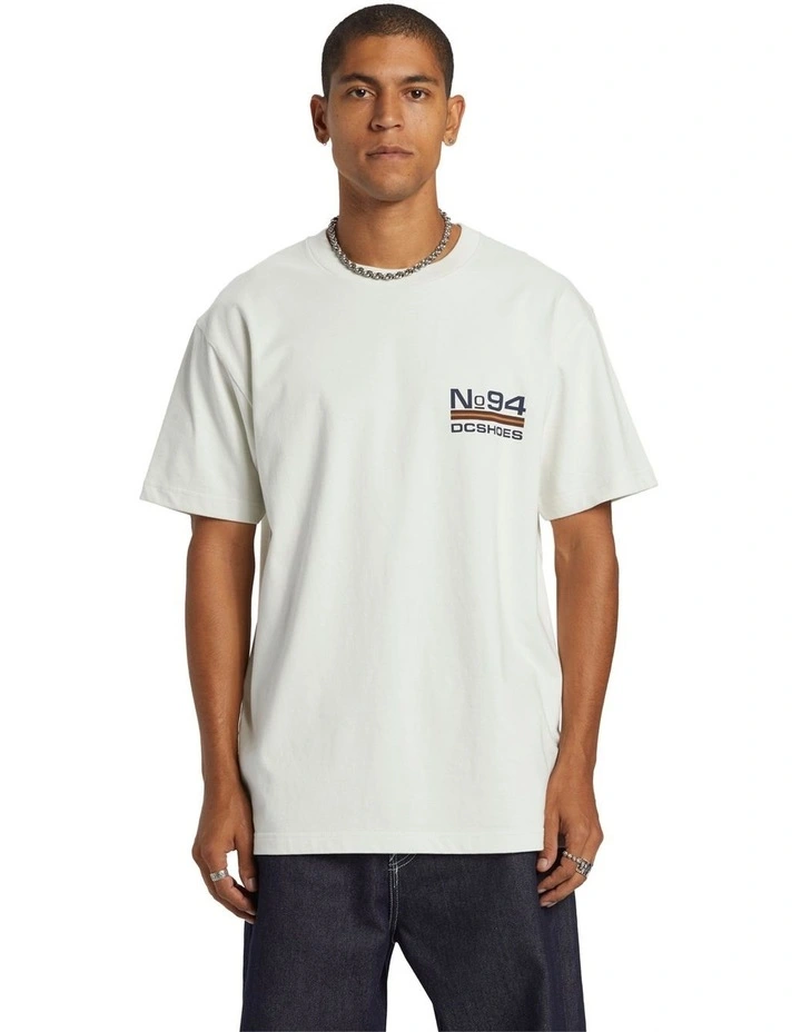 NO 94 Worker Compass HSS T-shirt in White image 1