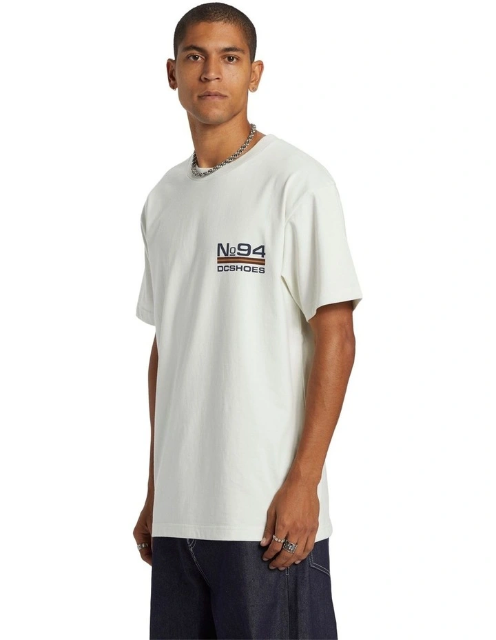 NO 94 Worker Compass HSS T-shirt in White image 3