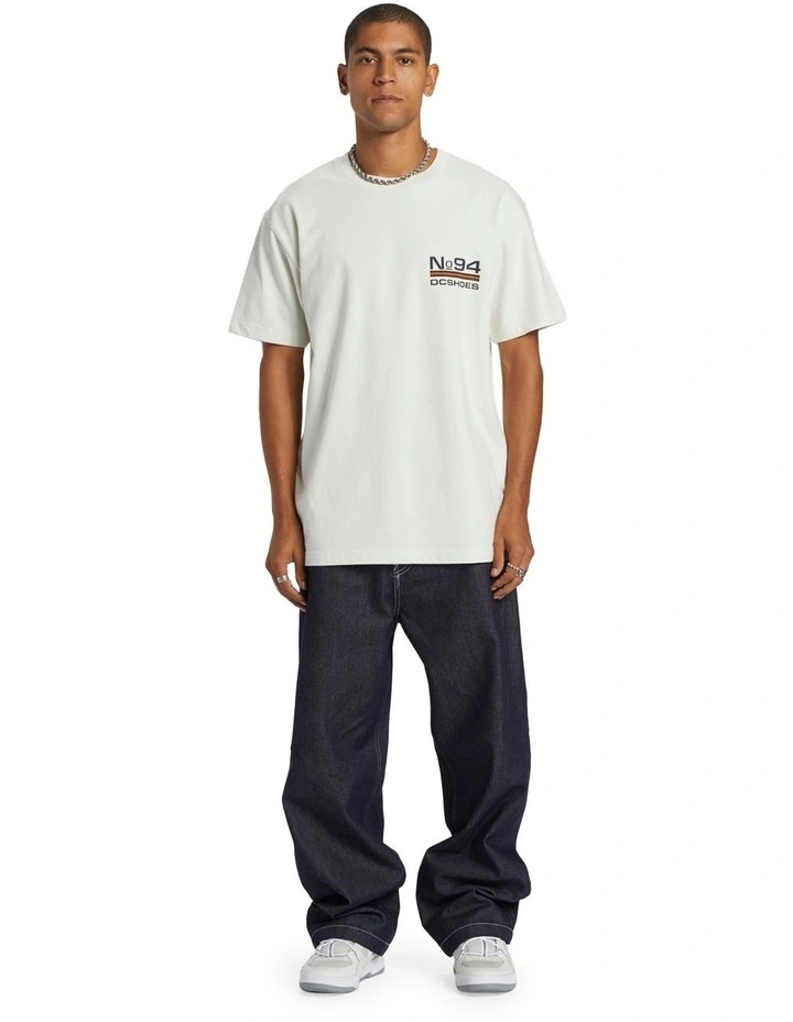 NO 94 Worker Compass HSS T-shirt in White image 5