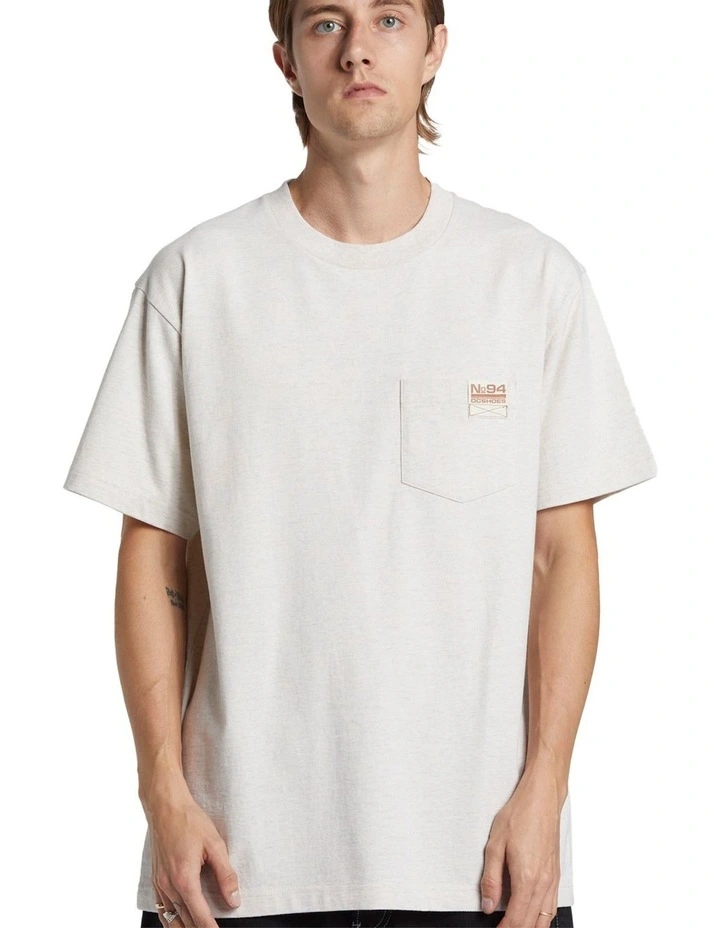 NO 94 Worker Pocket HSS T-shirt in Grey image 1