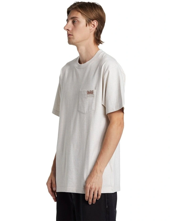 NO 94 Worker Pocket HSS T-shirt in Grey image 3