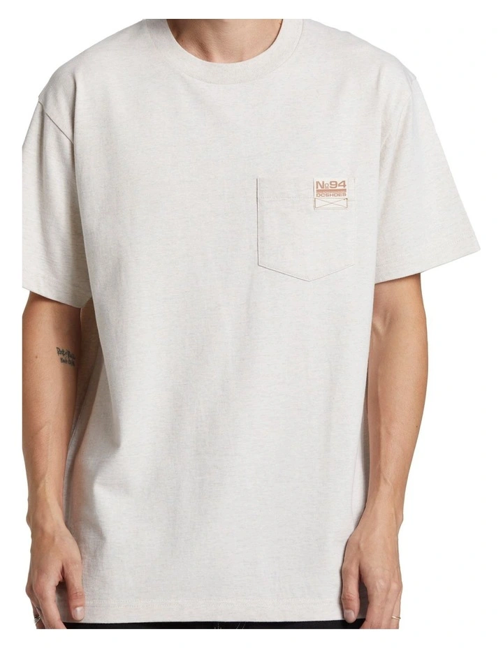 NO 94 Worker Pocket HSS T-shirt in Grey image 4
