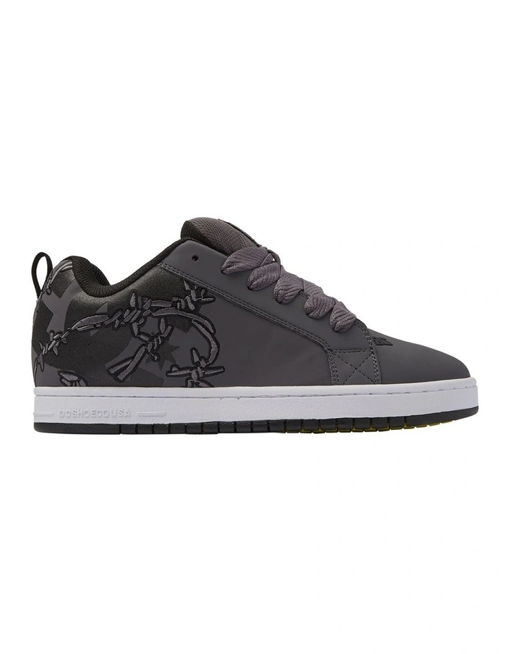 Court Graffik Shoes in Grey image 3