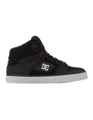 Pure High-Top Shoes in Black
