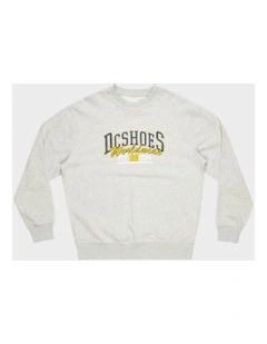 Tailgate Pullover Sweatshirt in Light Heather Grey