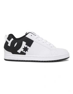 Court Graffik Black/White Shoes