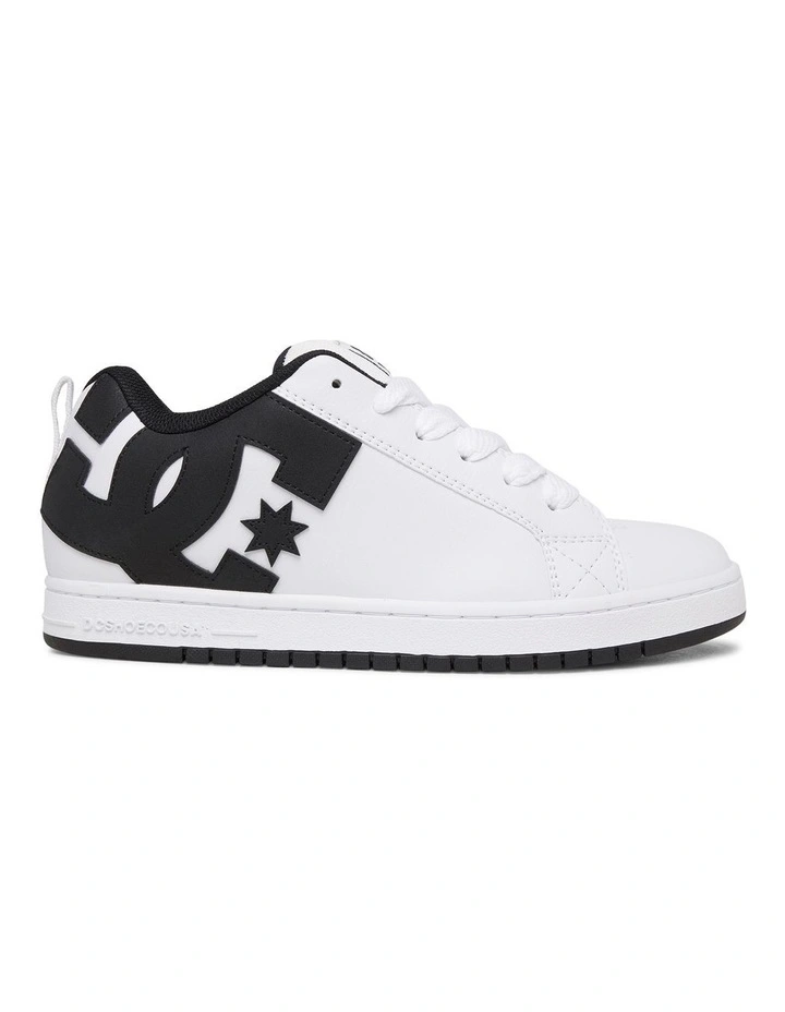 Court Graffik Black/White Shoes image 1
