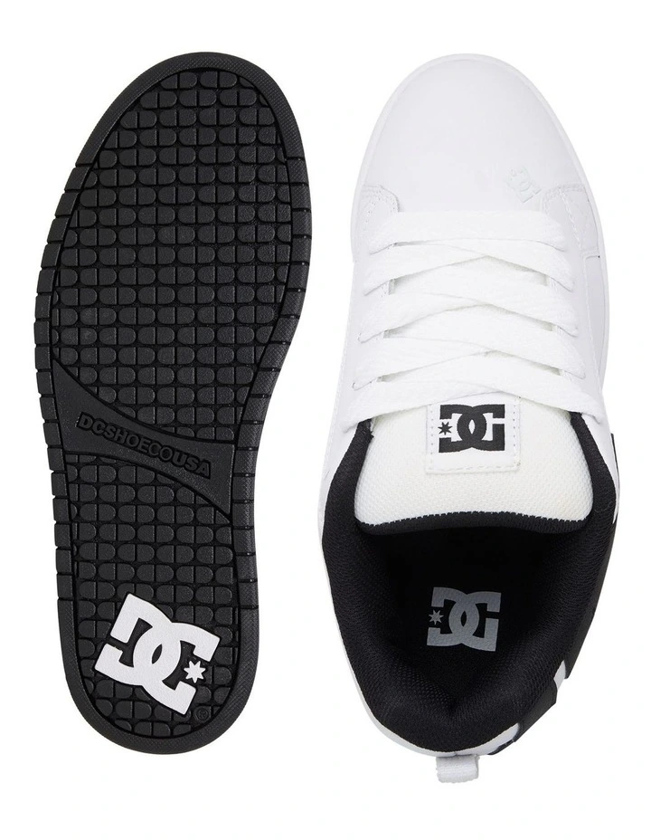Court Graffik Black/White Shoes image 2