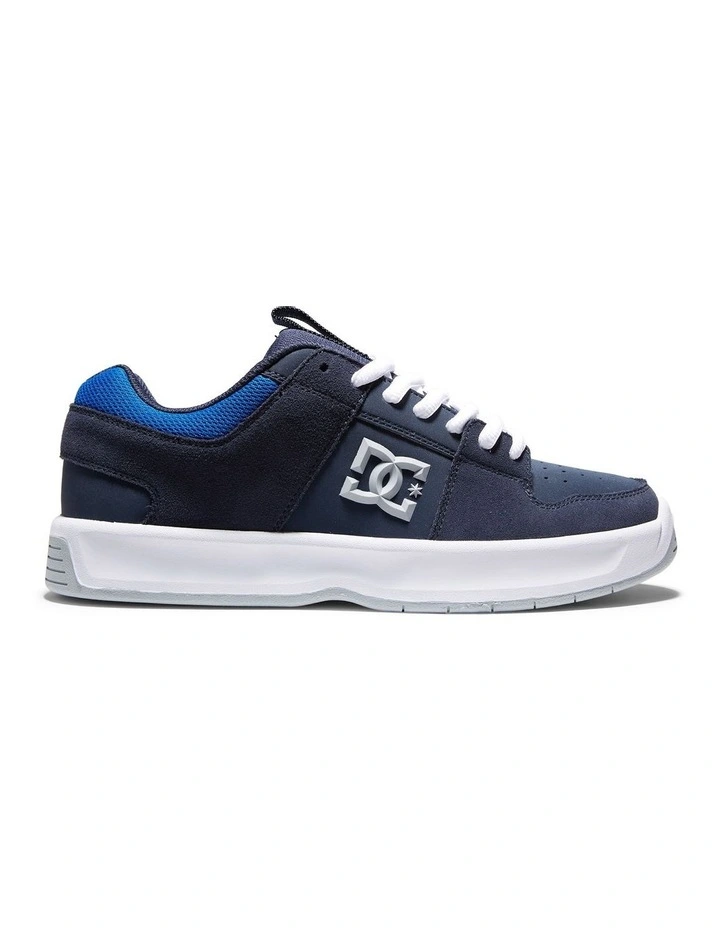 dc skate shoes blue