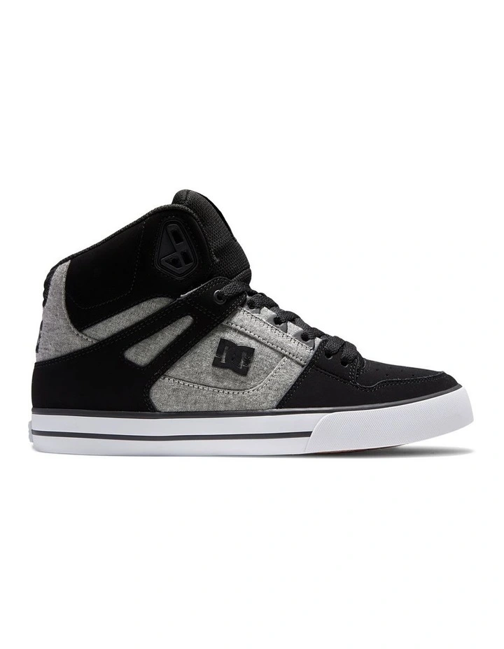 Pure High-Top Shoes in Black image 1