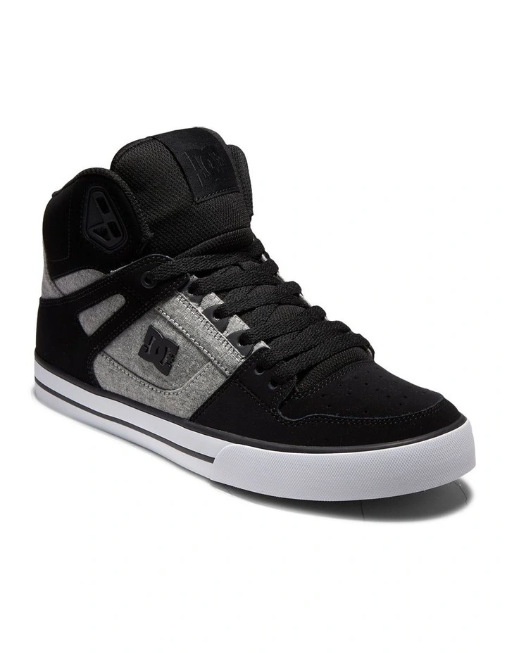 Pure High-Top Shoes in Black image 2