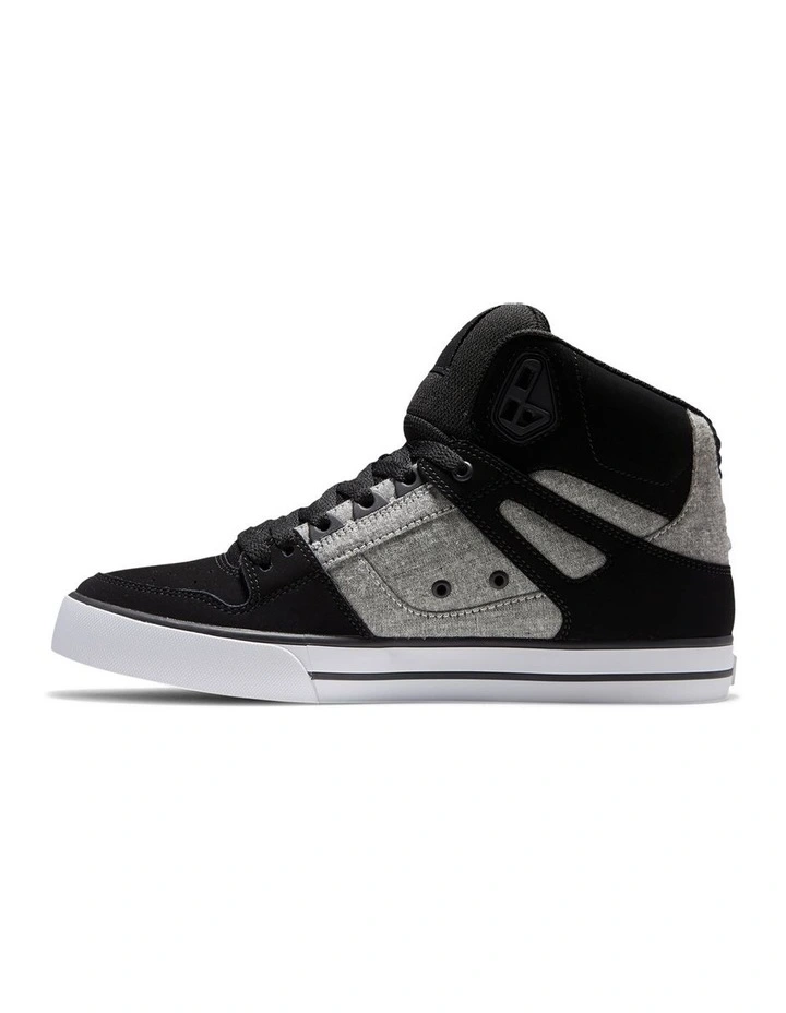 Pure High-Top Shoes in Black image 5