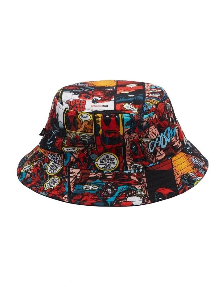 Deadpool Marvel Reversible Bucket Hat in Assorted image 3