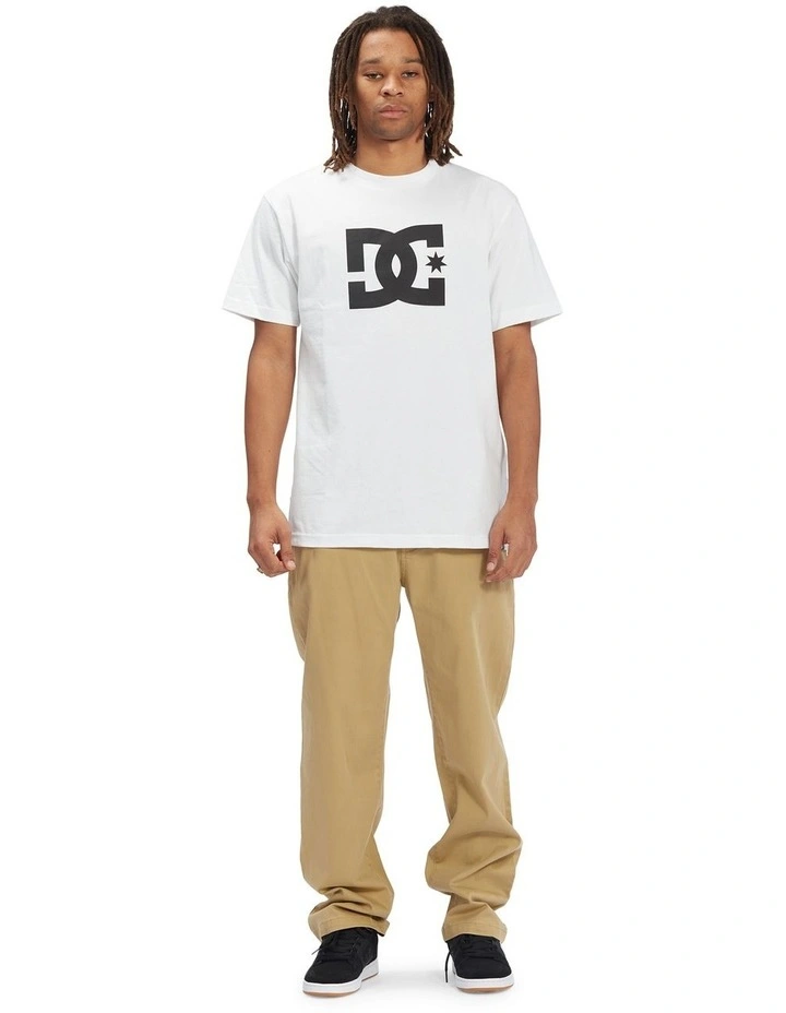 Worker Relaxed Fit Chino Pants in Brown image 4