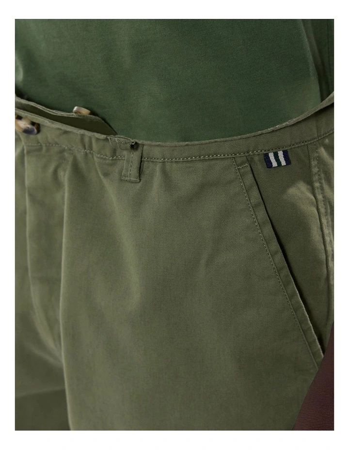 Brayden Chino Short in Khaki image 3
