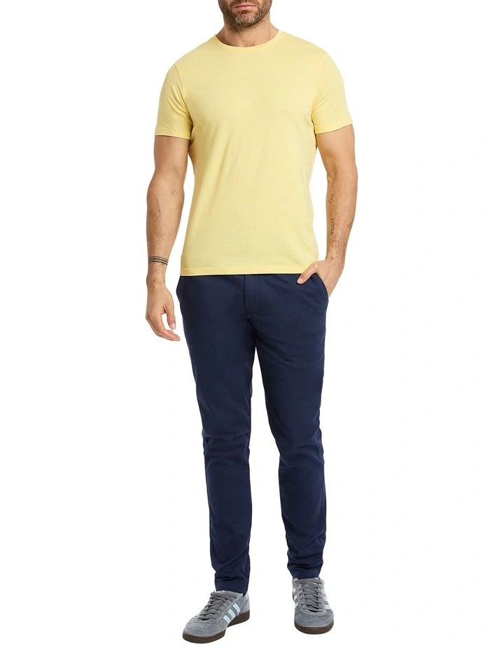 Marle Brando Crew Neck T-shirt in Popcorn image 2