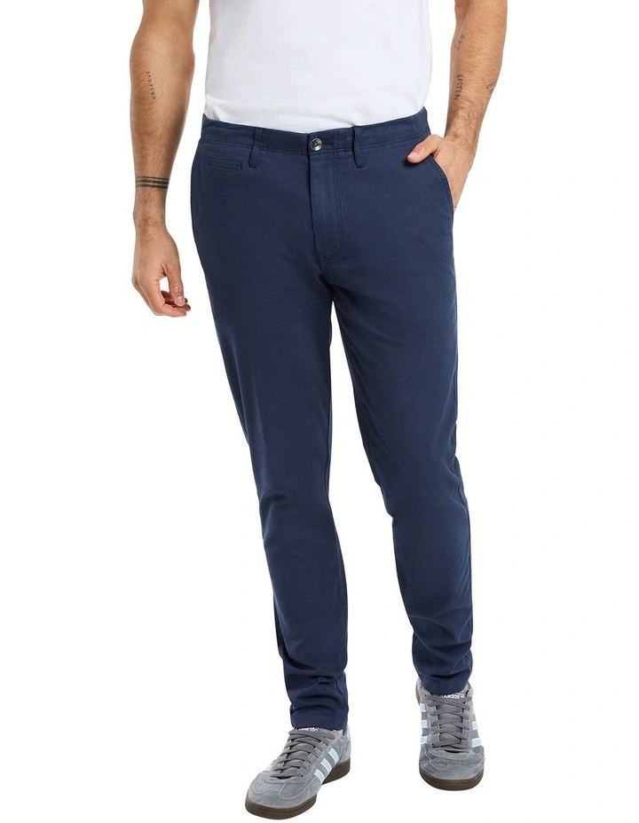 Aiden Chino Pant in Navy image 1