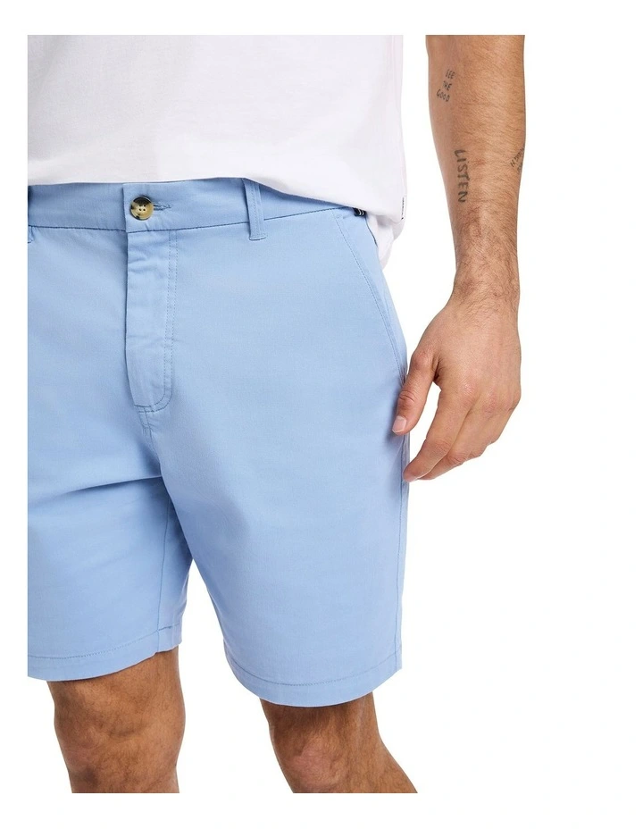 Brayden Chino Short in Steel Blue image 3