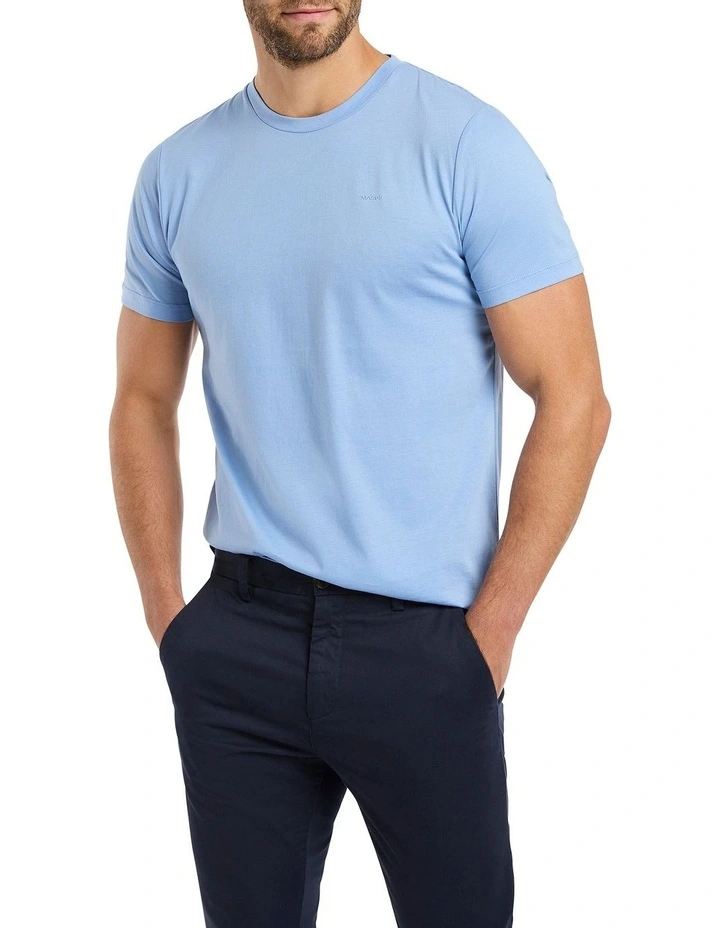 Recreation Tee in Steel Blue image 1