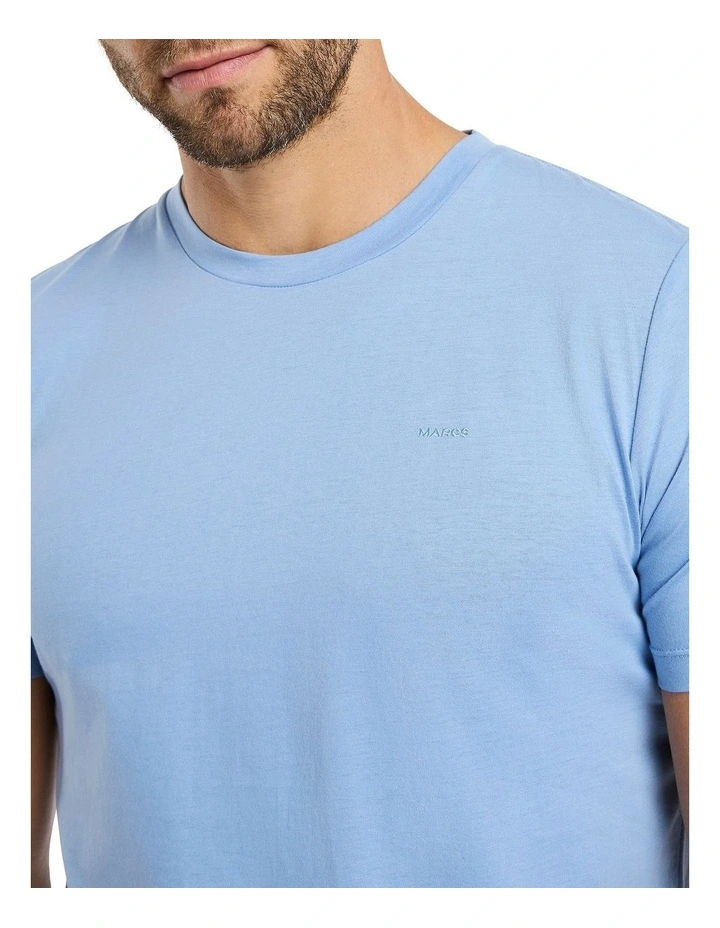 Recreation Tee in Steel Blue image 3