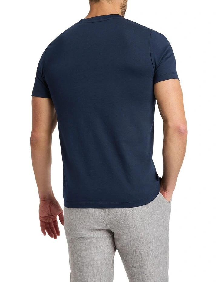 Recreation Tee in Navy image 4