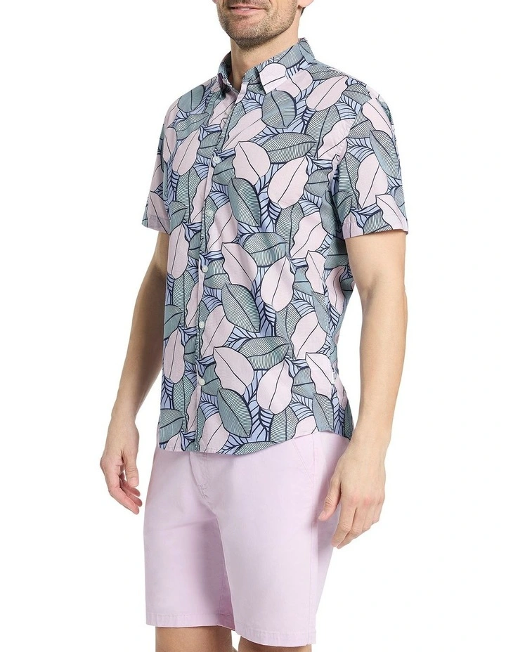 If You Leaf Me Shirt in Blue Multi image 1