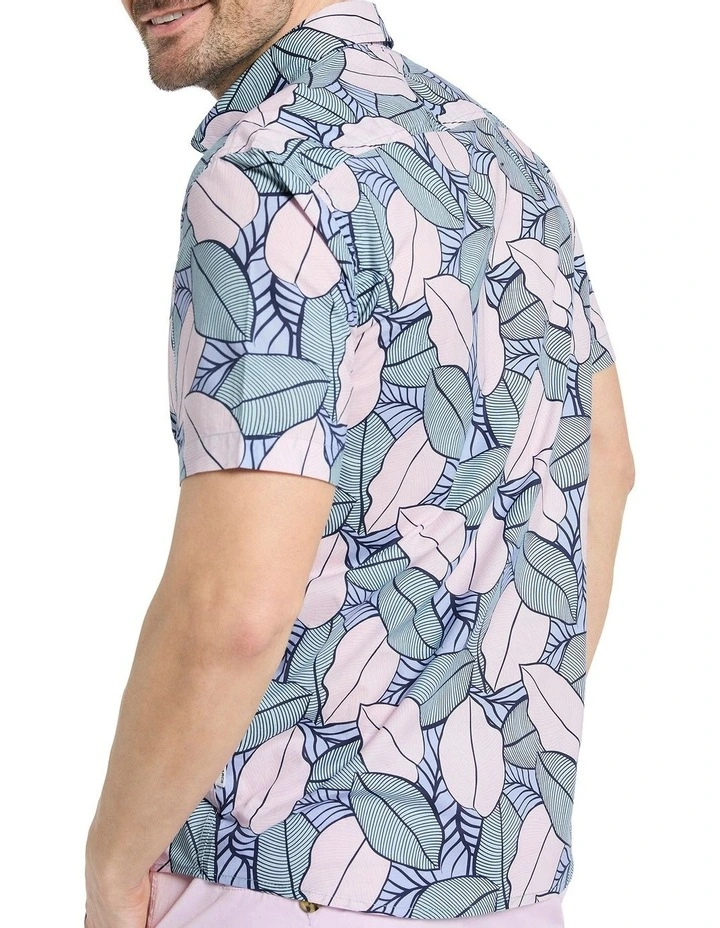 If You Leaf Me Shirt in Blue Multi image 3