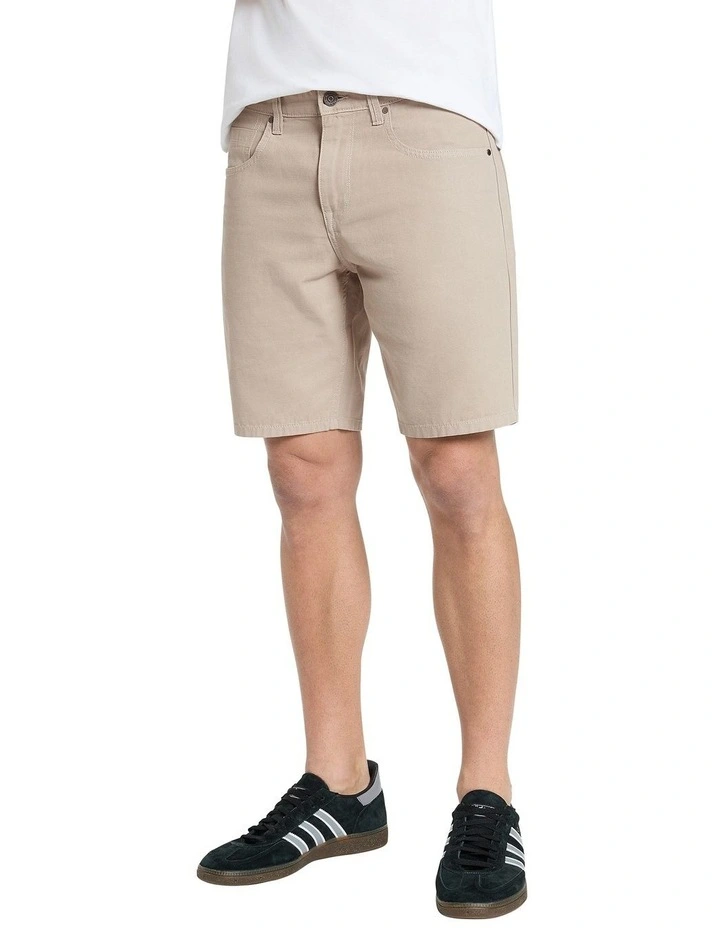 Tommy Canvas Shorts in Abby Stone image 1