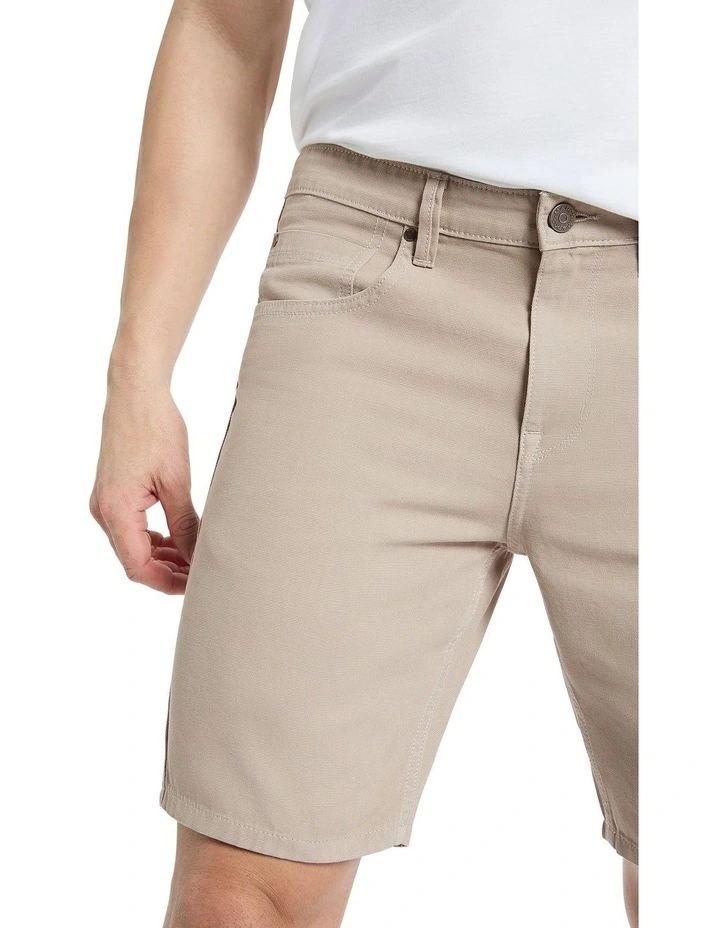 Tommy Canvas Shorts in Abby Stone image 3