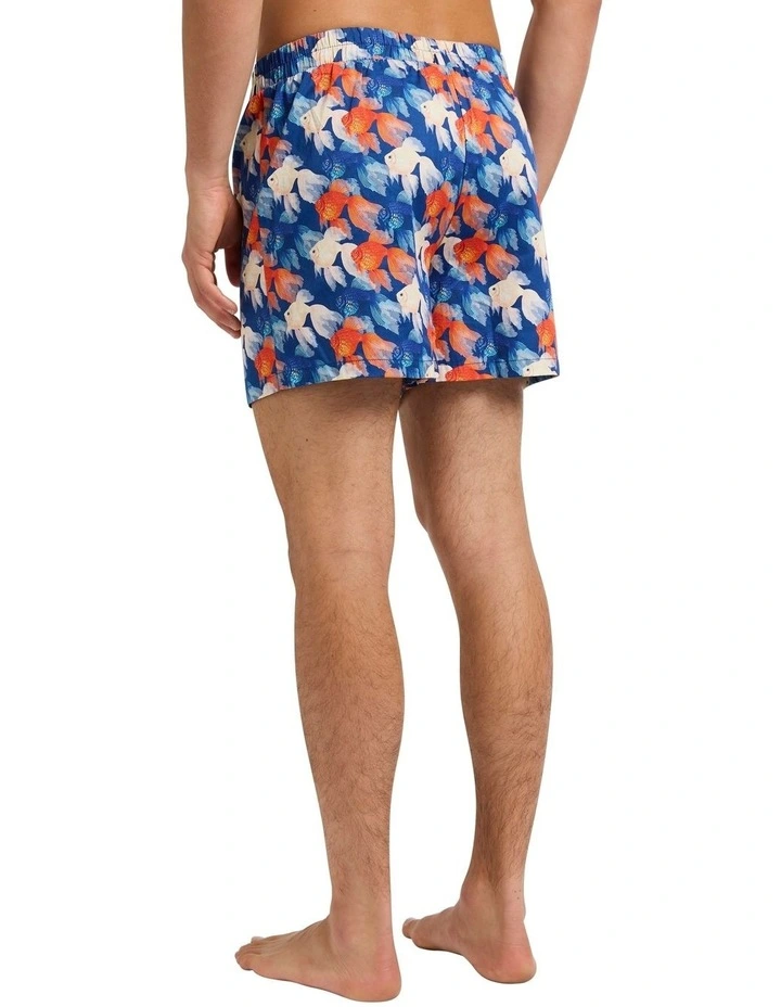 Be Ef-fish-ient Boxer Short in Blue Multi image 5
