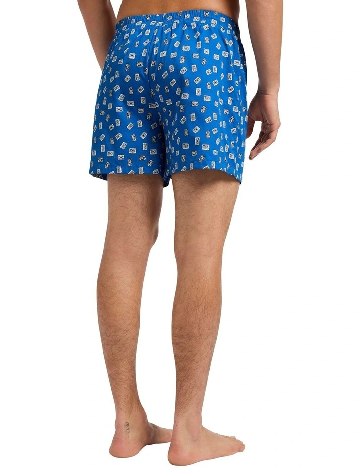 Tape Me Away Boxer Short in Blue Multi image 5