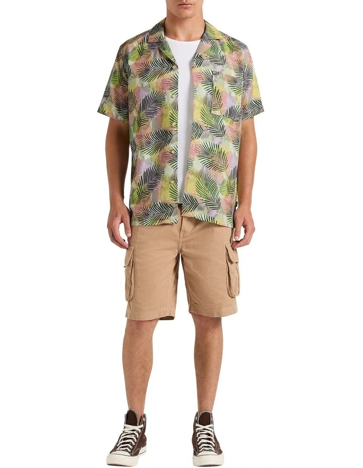 Honolulu Shirt in Green Multi image 2