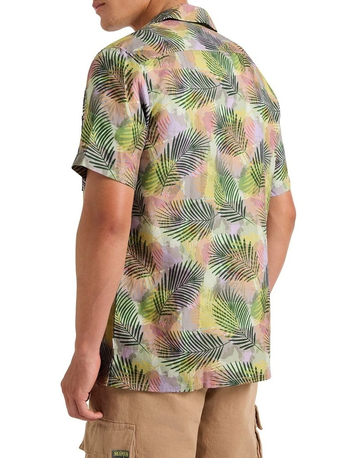 Honolulu Shirt in Green Multi image 4
