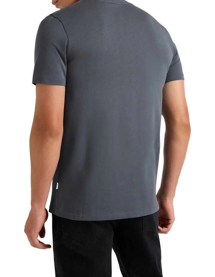 Let It Tree Tee in Graphite image 4
