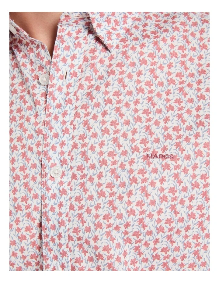 Hudson Smart Shirt in Sunburn Multi image 3