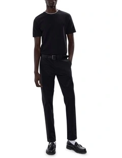 Brayden Slim Fit Chino Pant in Jet Black