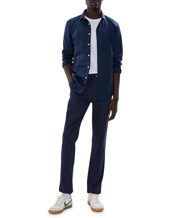Brayden Slim Fit Chino Pant in Navy image 1
