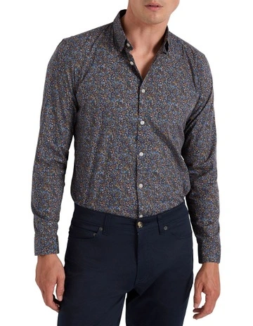 Runaway Love Shirt in Blue Multi