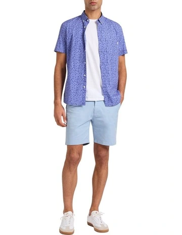 Brayden Chino Short in Sky Blue