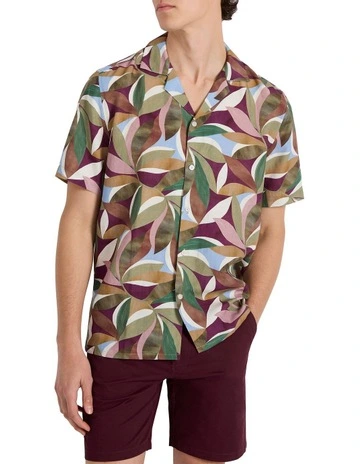 On My Love Fig Multi Shirt in Purple